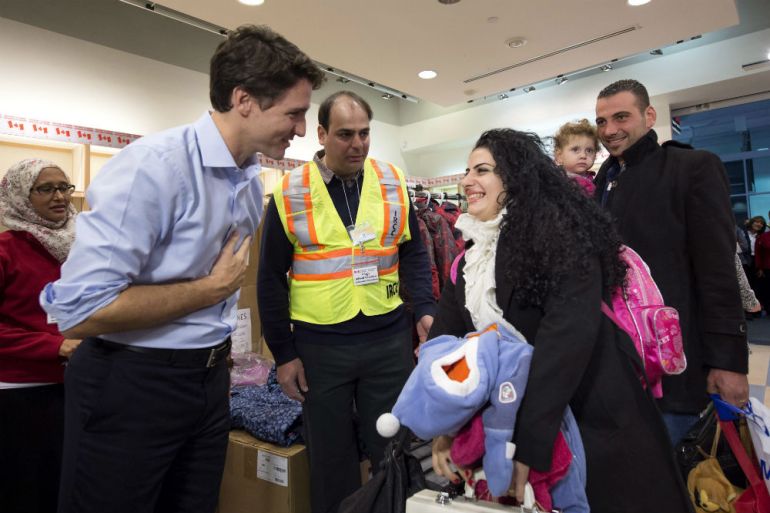 Justin Trudeau, Kanada, Premijer, Izbjeglice