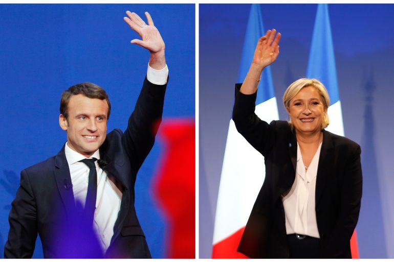 Emmanuel Macron, Marine Le Pen, Francuska, Predsjednički izbori, Kandidati
