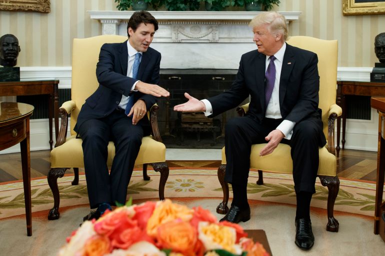 Justin Trudeau, Donald Trump, Kanada, SAD