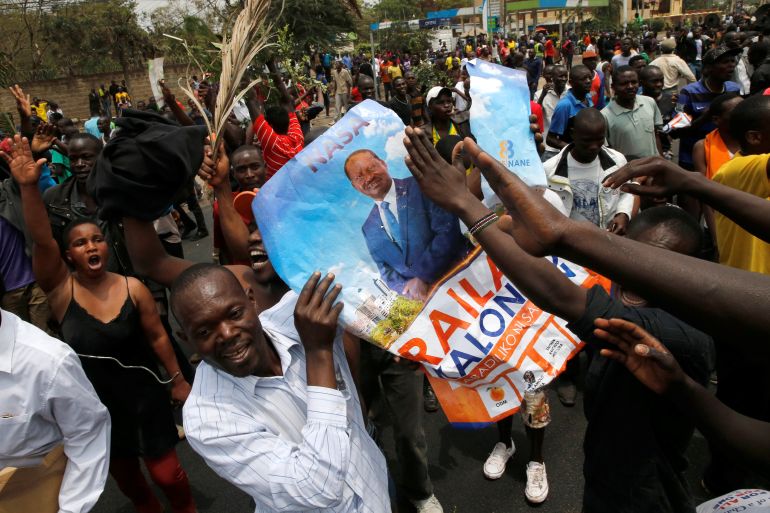 Kenija, Slavlje, Raila Odinga, Predsjednički izbori
