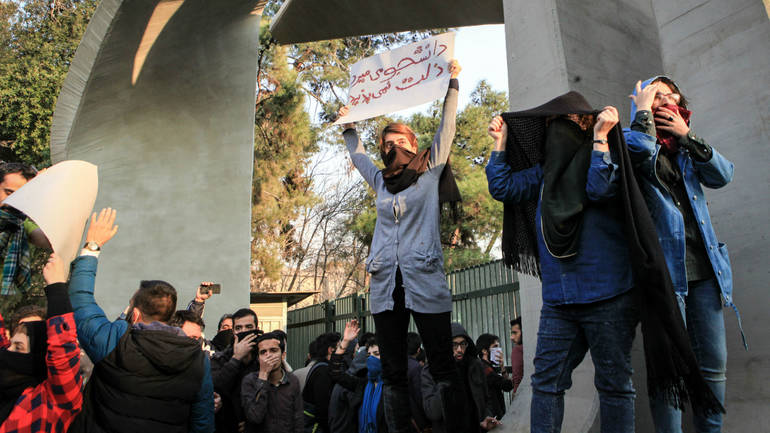 Iran, Prosvjedi, Protesti