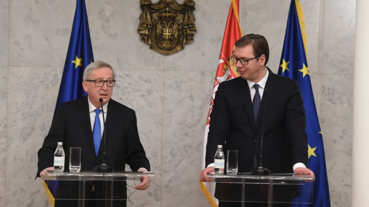 Jean-Claude Juncker, Aleksandar Vučić