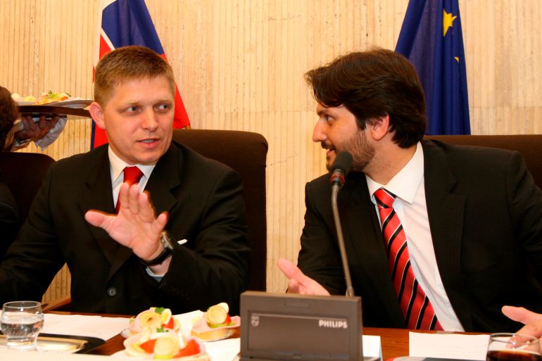 Robert Fico, Robert Kalinak, Slovačka