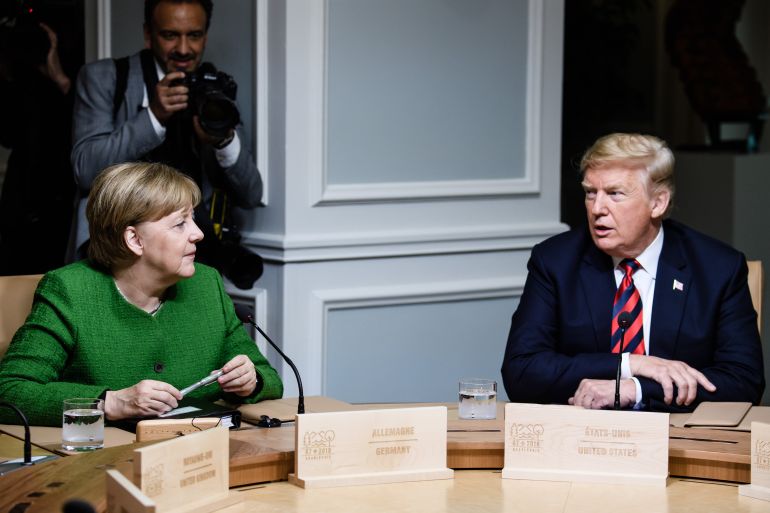 Angela Merkel, Donald, Trump, Njemačka, SAD, G7