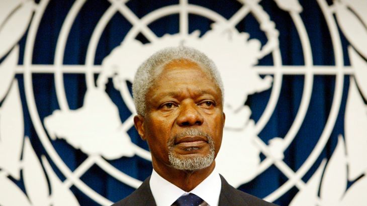 Kofi Annan, UN, Ujedinjeni narodi