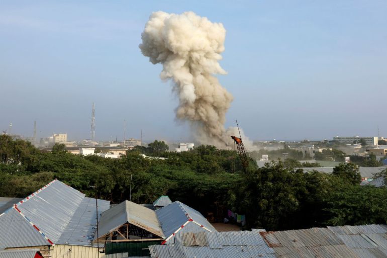 Somalija, Mogadishu, Eksplozija