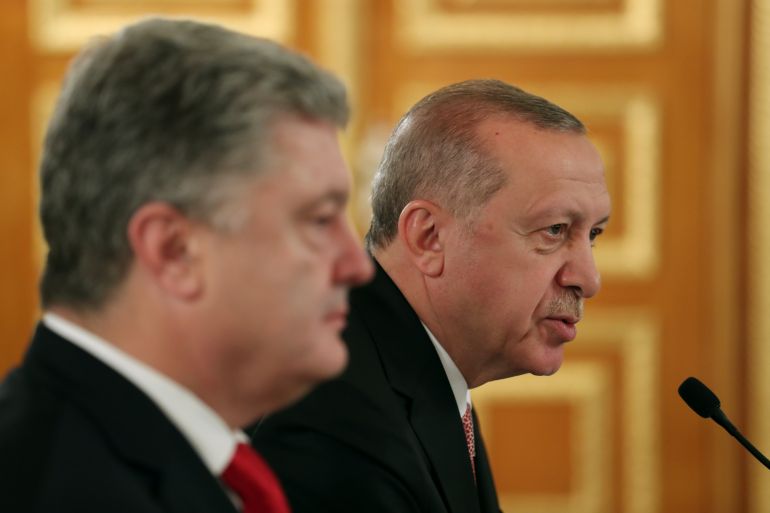 Petro Porošenko, Recep Tayyip Erdogan, Ukrajina, Turska