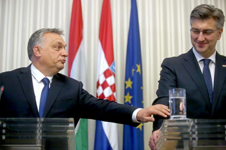 Viktor Orban, Andrej Plenković