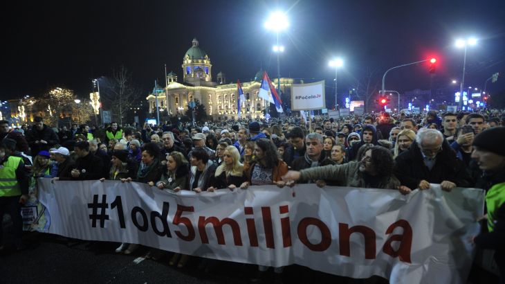Beograd, Protesti
