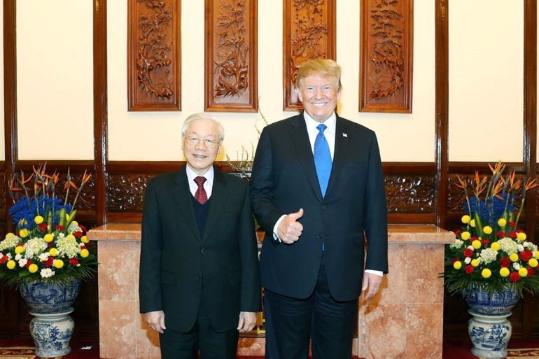 Nguyen Phu Trong, Donald Trump, Vijetnam, SAD