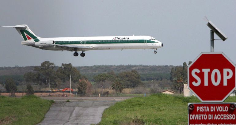 Alitalia, Zrakoplov, Avion