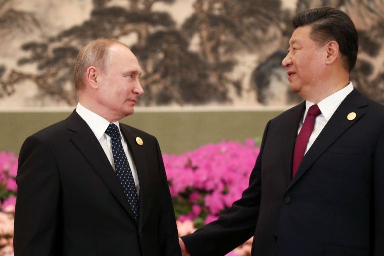 Vladimir Putin, Xin Jinping