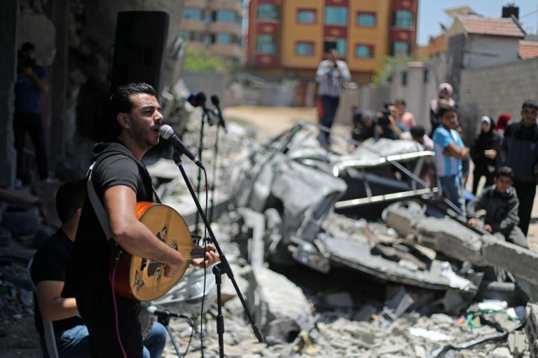 Gaza, Koncert, Protest, Eurosong