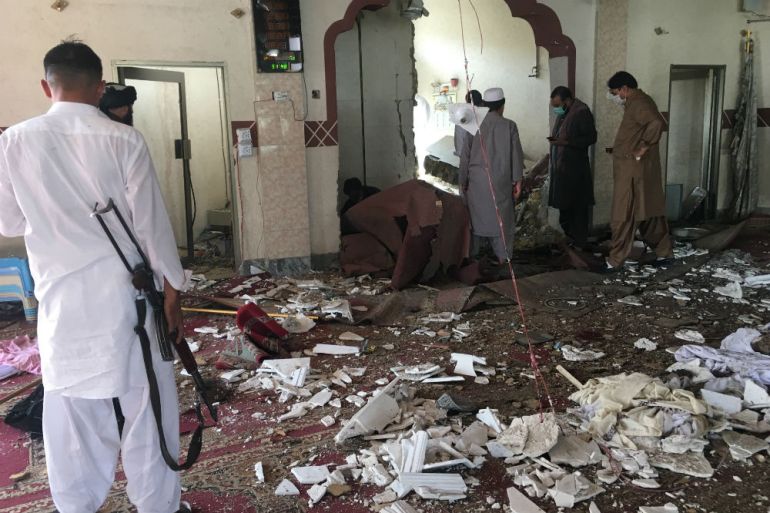 Pakistan, Quetta, Džamija, Eksplozija