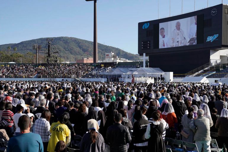 Papa Franjo, Japan, Nagasaki