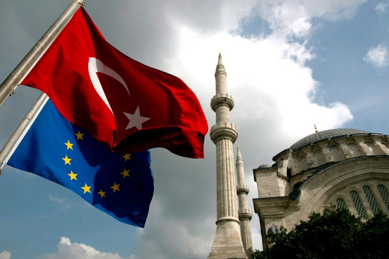 Evropska unija, EU, Turska, Zastave