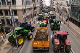 Poljoprivrednici su u martu blokirali ulice Brisela (Olivier Hoslet / EPA-EFE)
