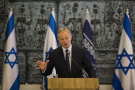 Blair je često izražavao svoju punu podršku Izraelu, piše Nashashibi (EPA)