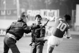 Zvonimir Boban je zbod napada na milicionera 1990. kažnjen višemjesečnom zabranom igranja (Pixsell)