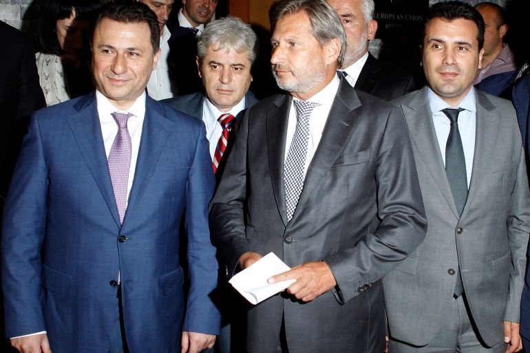 Makedonija, Nikola Gruevski, Zoran Zaev
