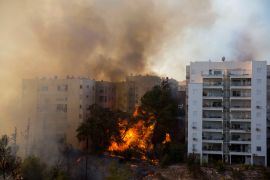 Požar, Izrael, Vatra