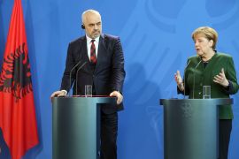 Edi Rama, Angela Merkel, Albanija, Njemačka