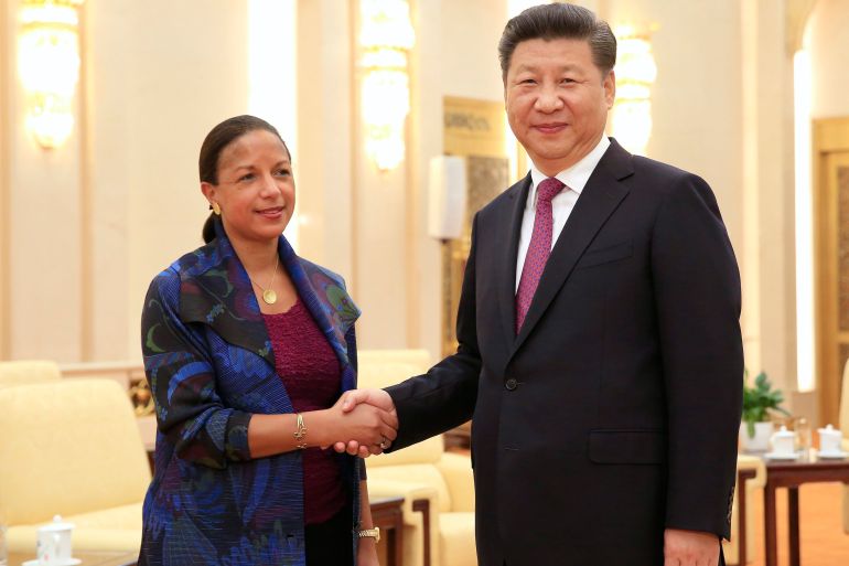 Susan Rice, Xi Jinping, Kina, SAD