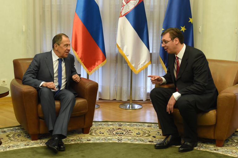 Sergej Lavrov, Aleksandar Vučić