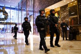 Trump Tower, Policija, Osiguranje