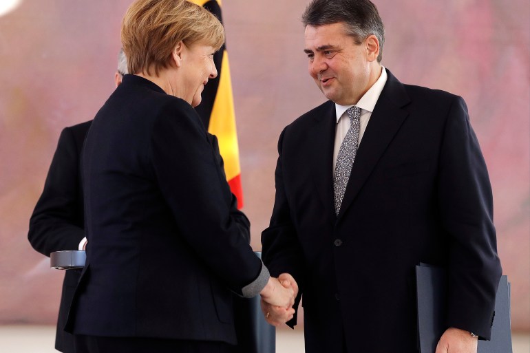 Angela Merkel, Sigmar Gabriel, Njemačka, Kancelarka, Ministar vanjskih poslova