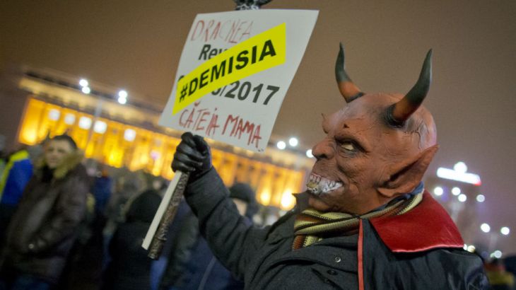 Bukurešt, Rumunjska, Prosvjed, Protest