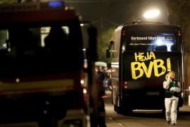 Borussia Dortmund, Autobus, Eksplozije, Napad