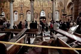 Egipat, Crkva, Napad