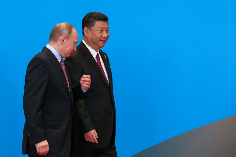 Yi Jinping, Vladimir Putin, Kina, Rusija