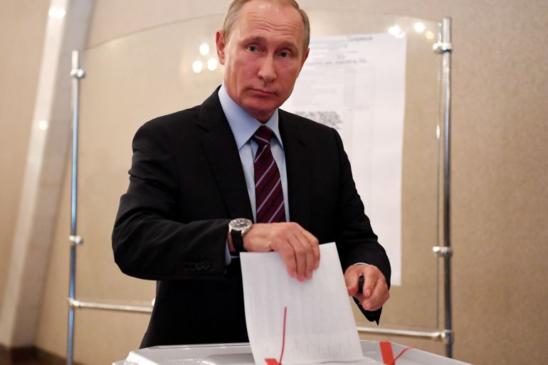 Vladimir Putin, Glasanje, Glasovanje, Izbori