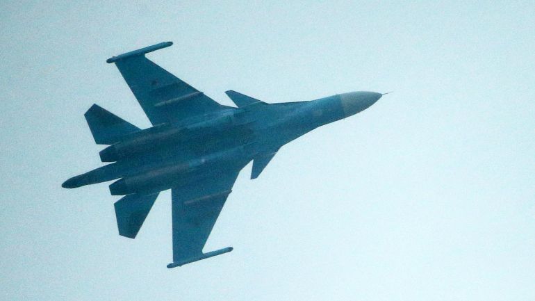 Napade su izveli bombarderi Sukhoi Su-34
