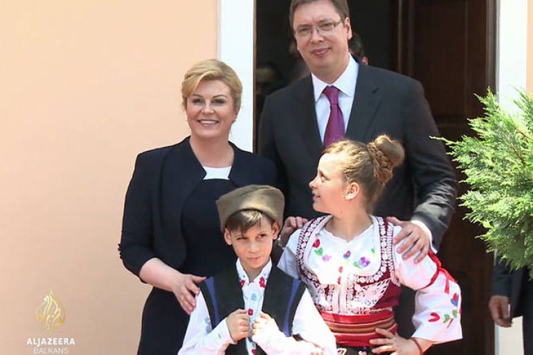 Kolinda Grabar-KItarović, Aleksandar Vučić