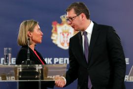 Federica Mogherini, Aleksandar Vučić, EU, Srbija