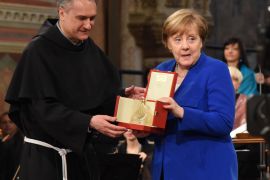 Angela Merkel, Svjetiljka mira