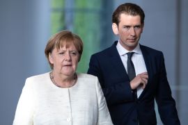 Angela Merkel, Sebastian Kurz, Njemačka, Austrija
