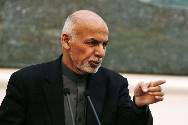 Ashraf Ghani, Afganistan