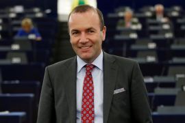 Manfred Weber, predsjednik EPP-a, na sjednici Evropskog parlamenta u Strazburu 11. septembra 2018. (Reuters)