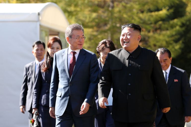 Moon Jae-in, Kim Jong-un, Južna Koreja, Sjeverna Koreja