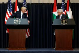 Donald Trump, Mahmoud Abbas