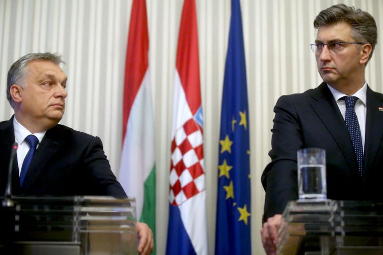 Viktor Orban, Andrej Plenković, Mađarska, Hrvatska