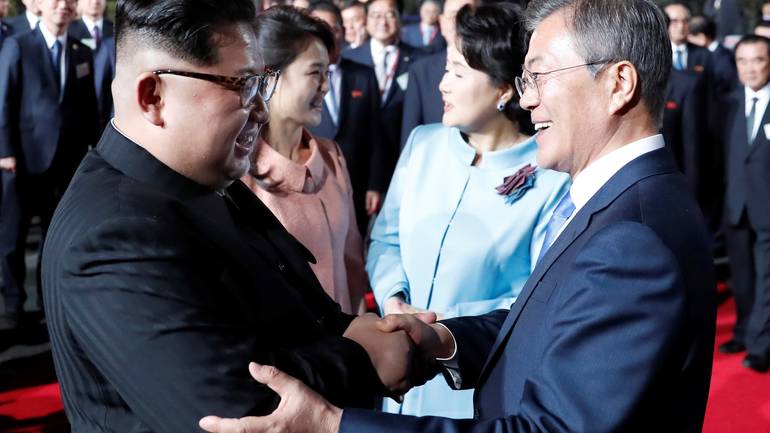 Kim Jong-un, Moon Jae-in, Južna Koreja, Sjeverna Koreja