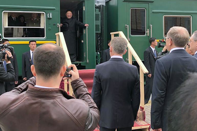 Kim Jong-un, Vlak, Voz, Rusija