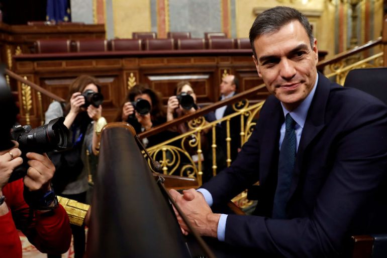 Pedro Sanchez, Španija, Španjolska, Parlament
