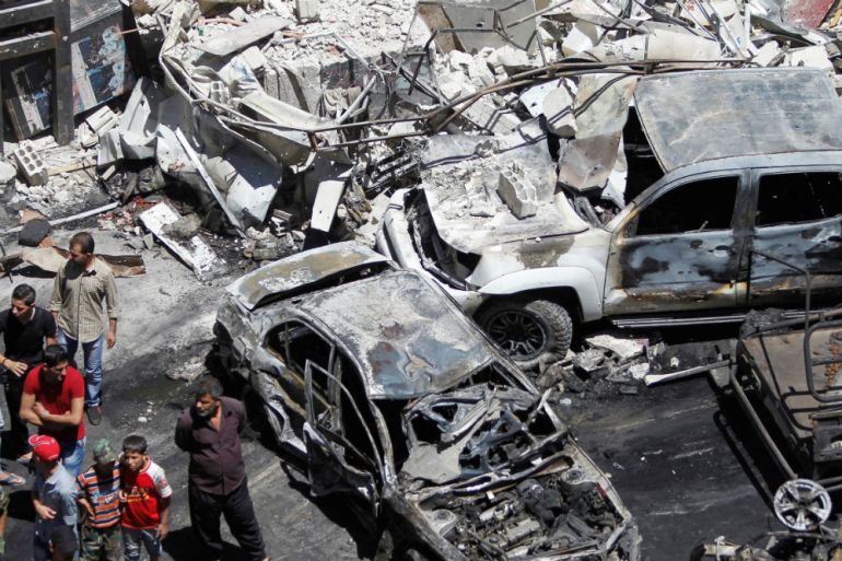 Eksplozija, Sirija, Automobil-bomba