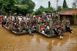 Indija, Poplava, Evakuacija